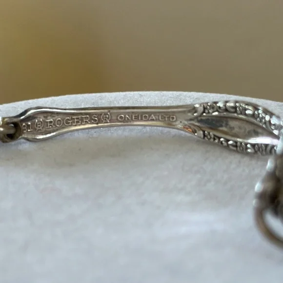 Vintage Silver Spoon Bracelet - Picture 5 of 13